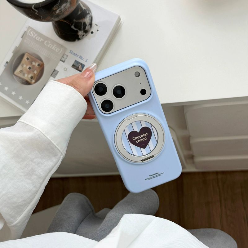 Love Heart 360 Degree Magnetic iPhone Case