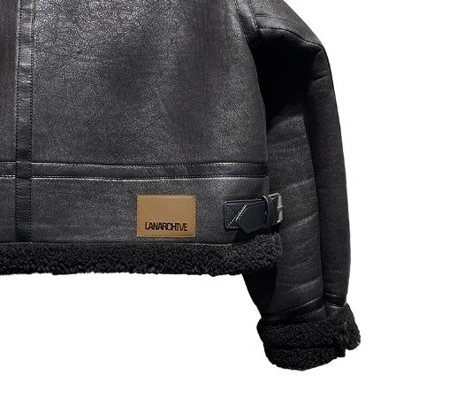 Snug High Neck Cropped Mustang