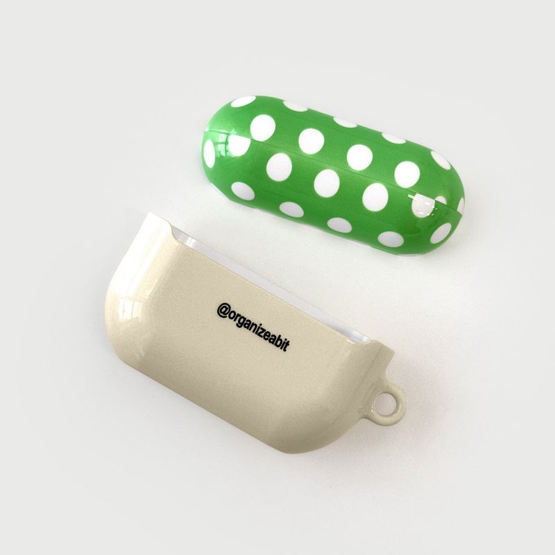 oab mushroom airpods case (green)