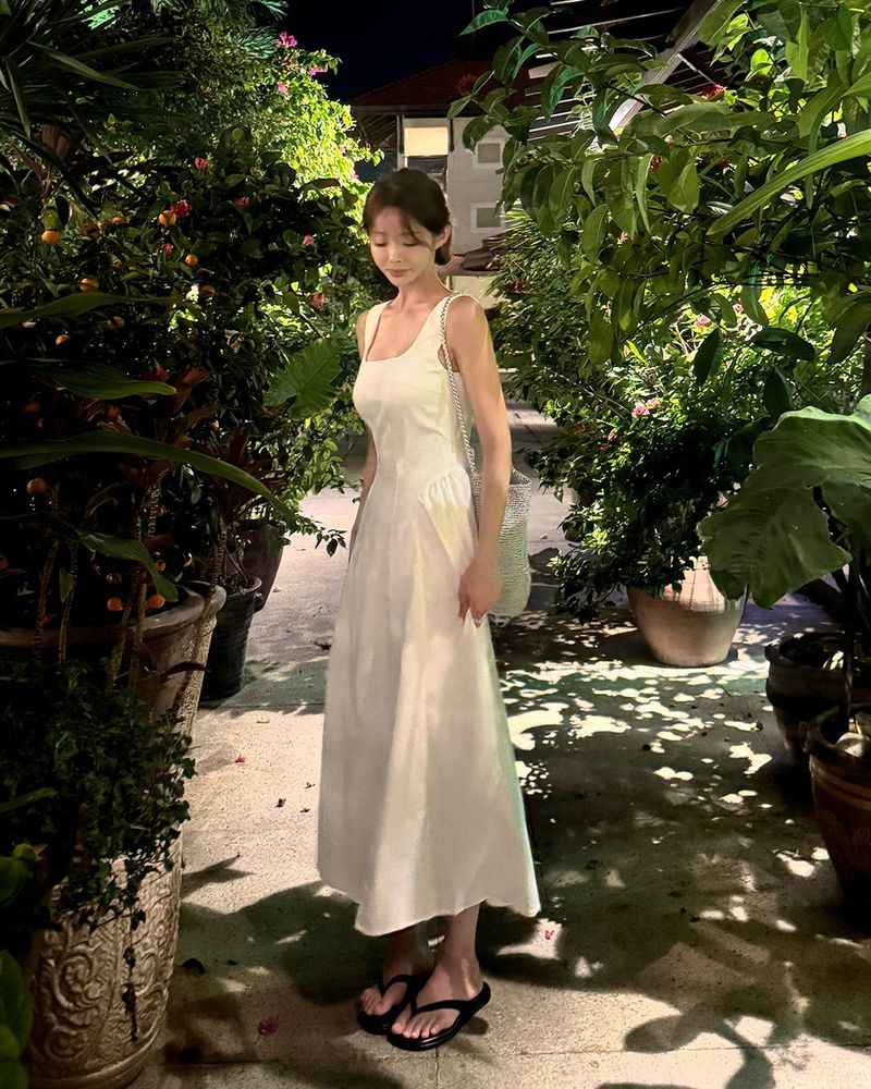 Chetsi bustier long dress