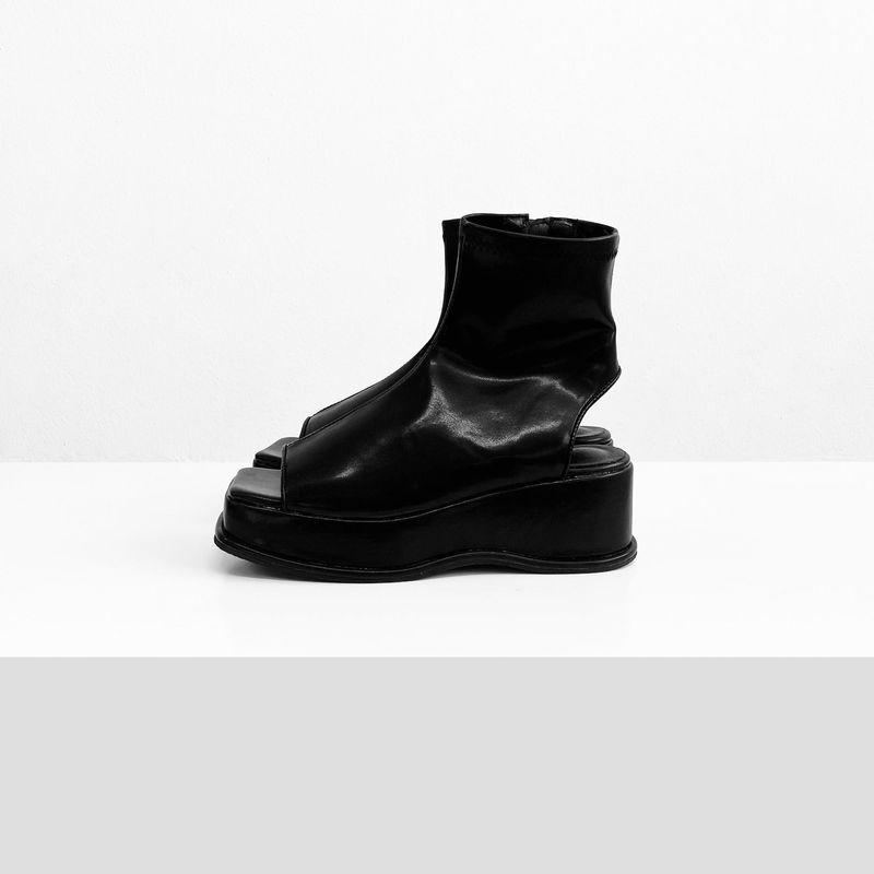 2 3 Open To Ankle Boots