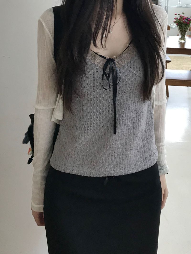 Pony Lace Sleeveless (one color)