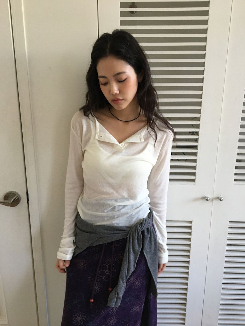 [MD's Pick]Button Long Sleeve (7 Colors)