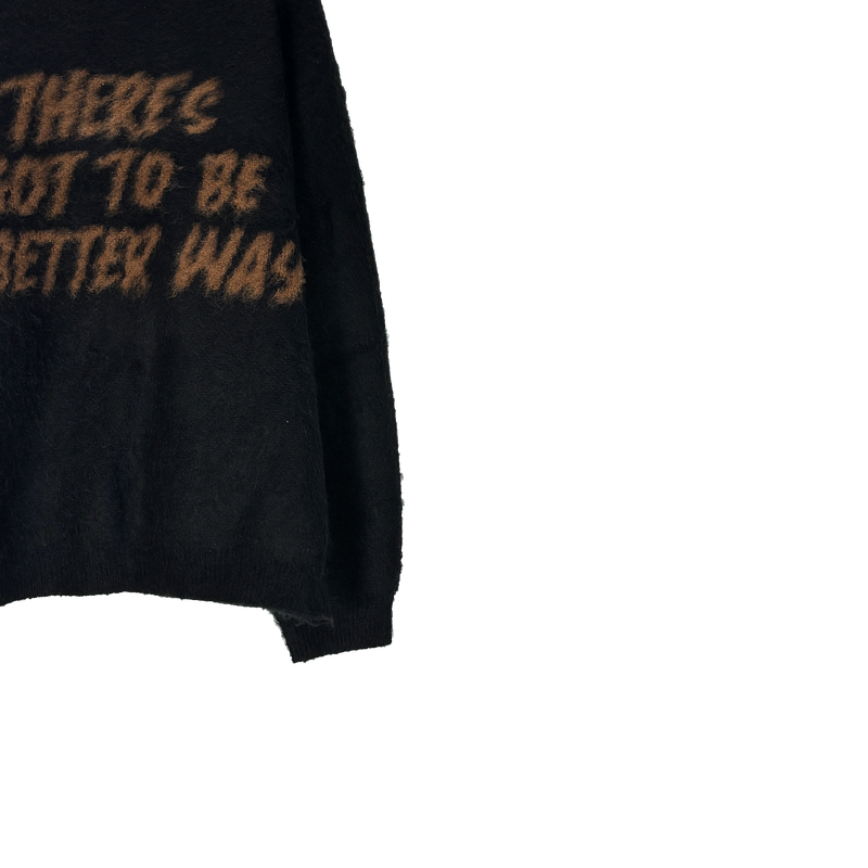 lettering brush knit