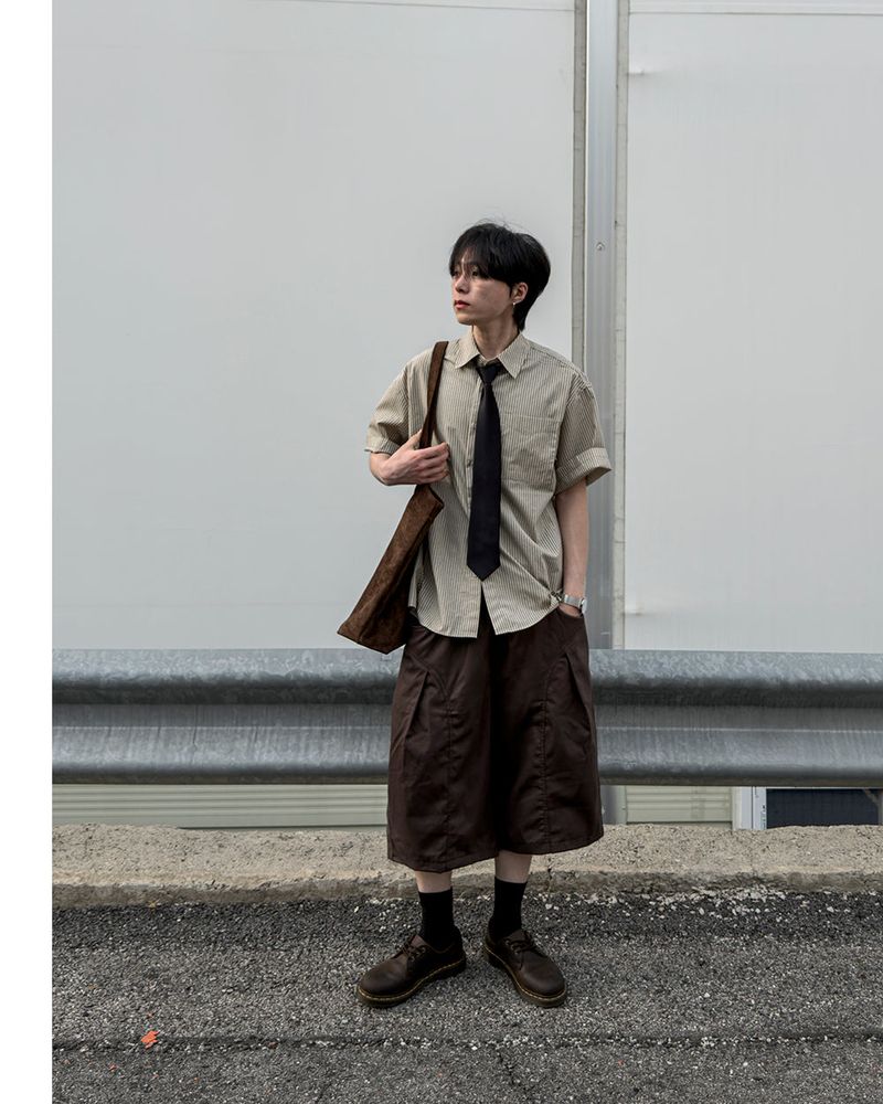 Bascro Cotton Bermuda Pants