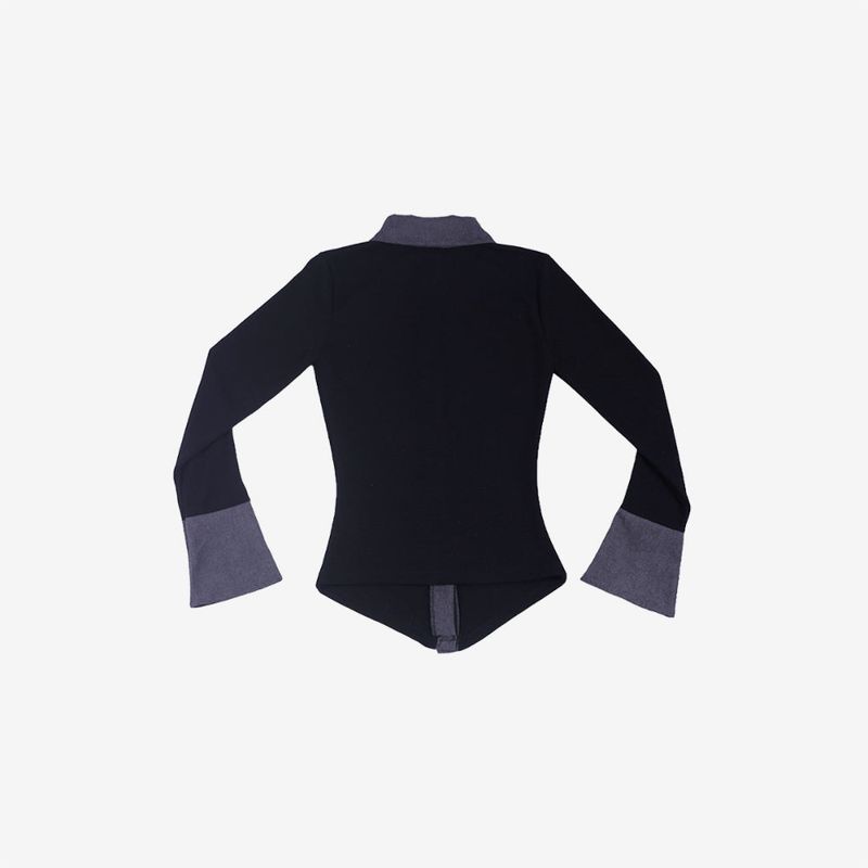 Men's color blocking shirt