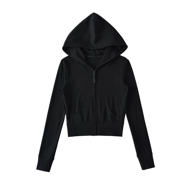 Color Point Hood Jacket