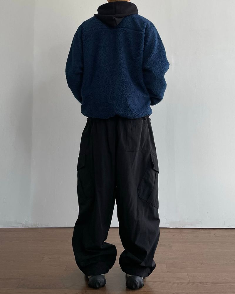 Winter Nylon Cargo Pants