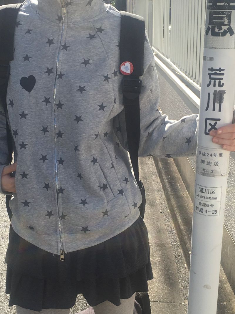 Highneck star zipup