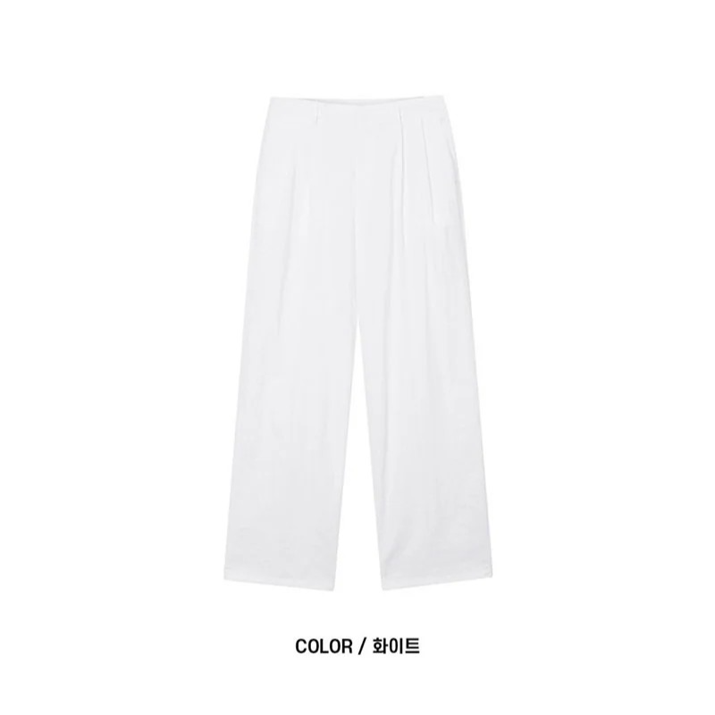 2025 Nylon semi wide pants(4color)