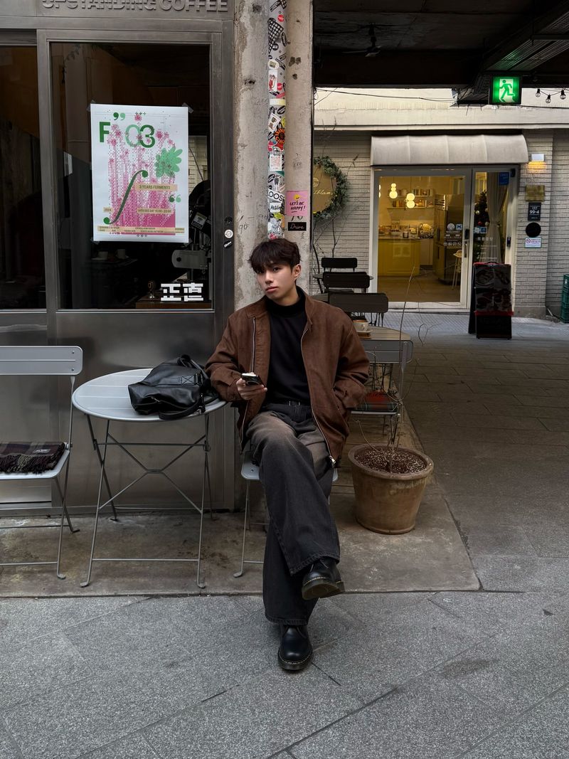 LOCO SUEIDE BLOUSON JACKET