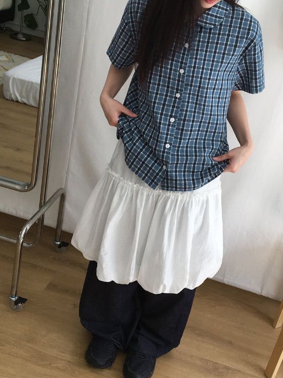 [unisex] Hashin Denim String Wide Pants