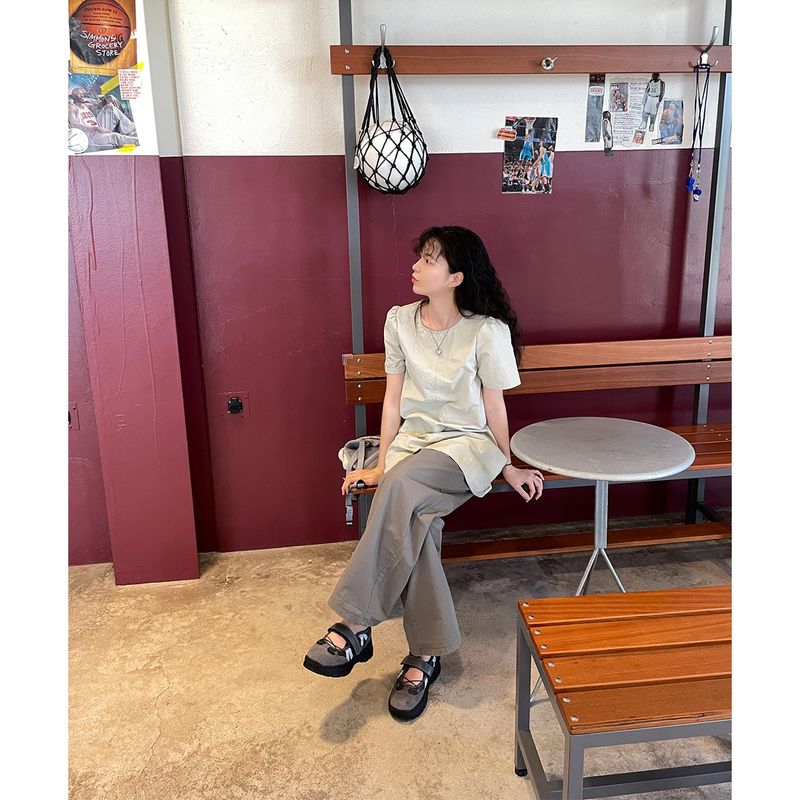 tray wide pants