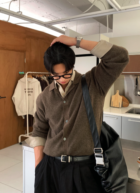  Square Pocket Overfit Corduroy Shirt