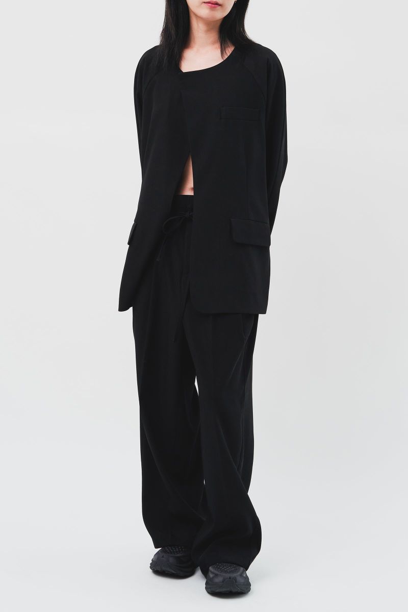 Oriental Rope Wide Trousers (2color)