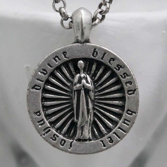 [BLESSEDBULLET]maria-2 chain necklace_vintage silver
