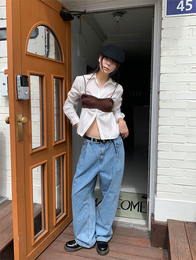 FORMAL PINTUCK JEANS