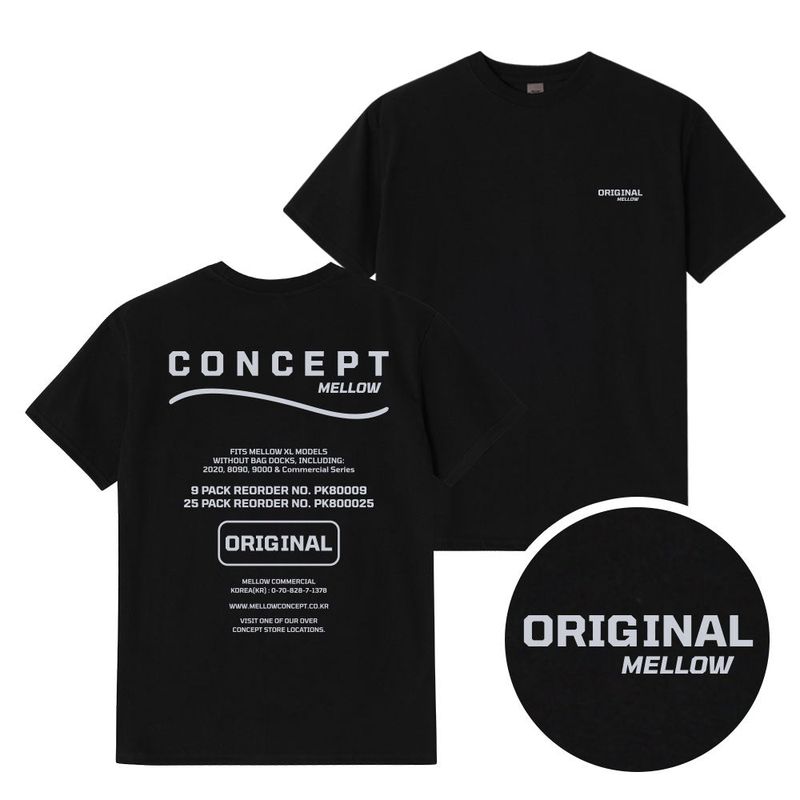 mellowconcept（メロウコンセプト）の「U24 CONCEPT T-shirts Black（Tops）」