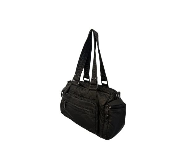VINTAGE CRINKLE SHOULDER BAG