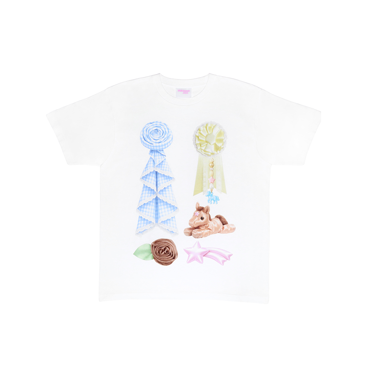 hurjaboyacc（ホジャボーイアクセ）の「ホースロゼッタTシャツ（トップス）」