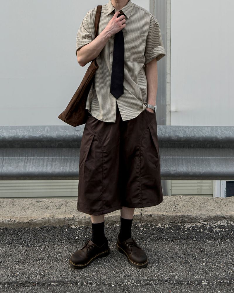 Bascro Cotton Bermuda Pants