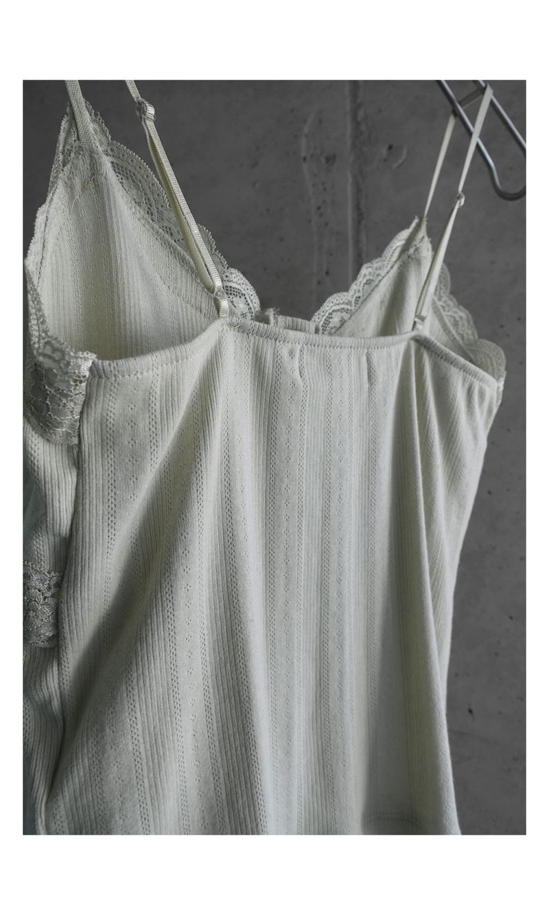 bean lace sleeveless (2C)