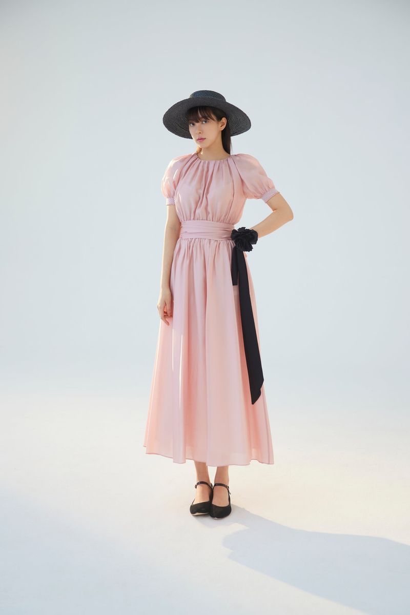 NO.4 DRESS - PINK ROSE