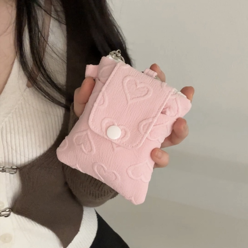 heart chain wallet bag_length (3color)