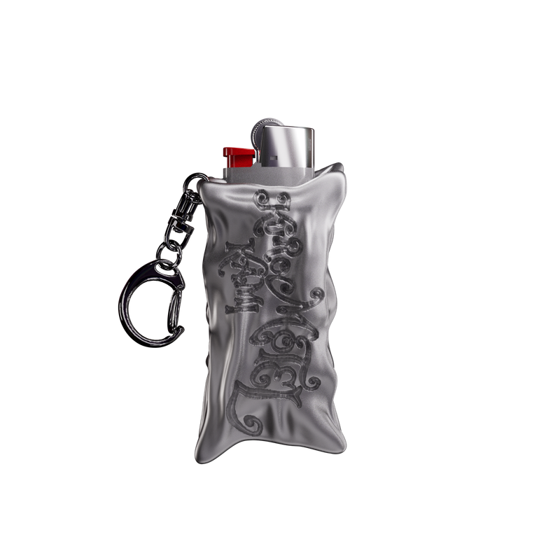 Dakimakura Lighter Case - Silver