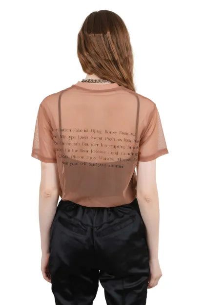Fake ID Sheer Tee