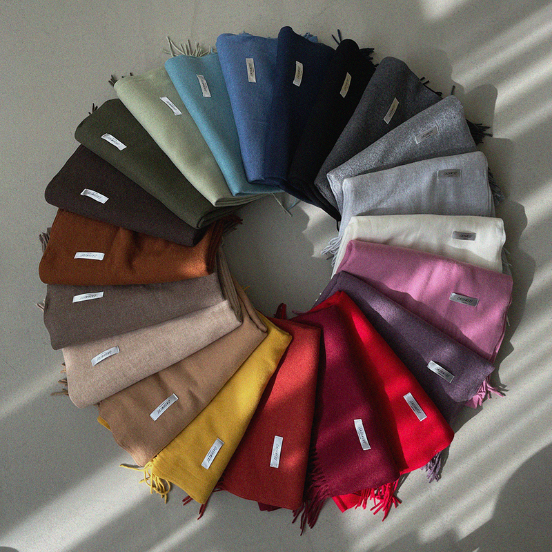ASCLO Cashmere Muffler (21color)