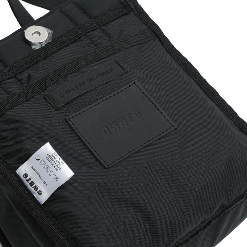 DENIM TOTE BAG MINI MI BLACK
