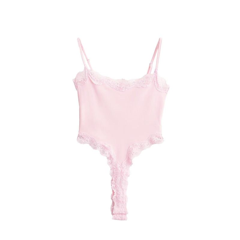 Elvia Lace Bodysuit Top