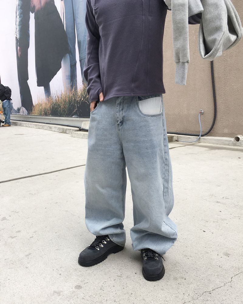 HOLY IN CODE(ホーリーインコード)の「No.1609 L pocket wide denim PT(Pants)」