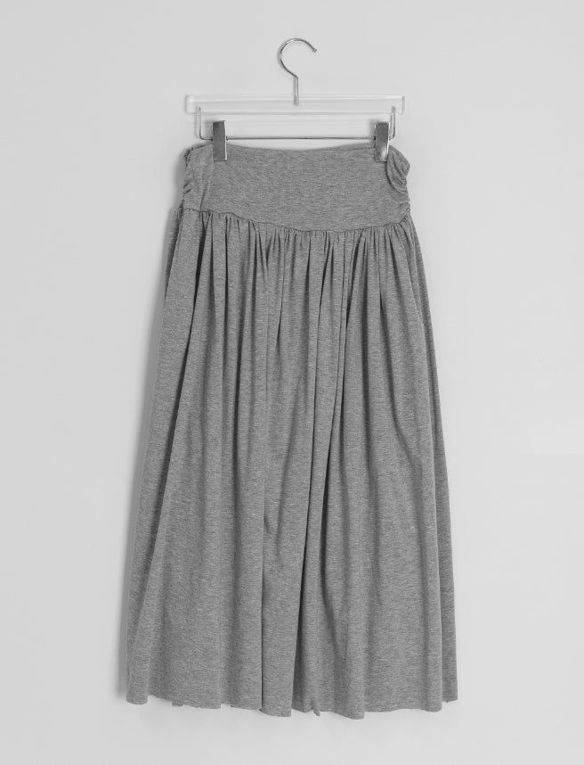 Basta Shirring Banding Long Skirt