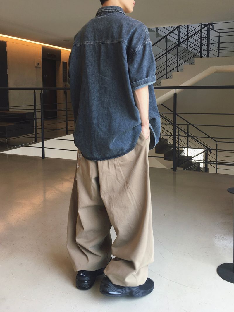 97Star Cotton Wide Pants 3C