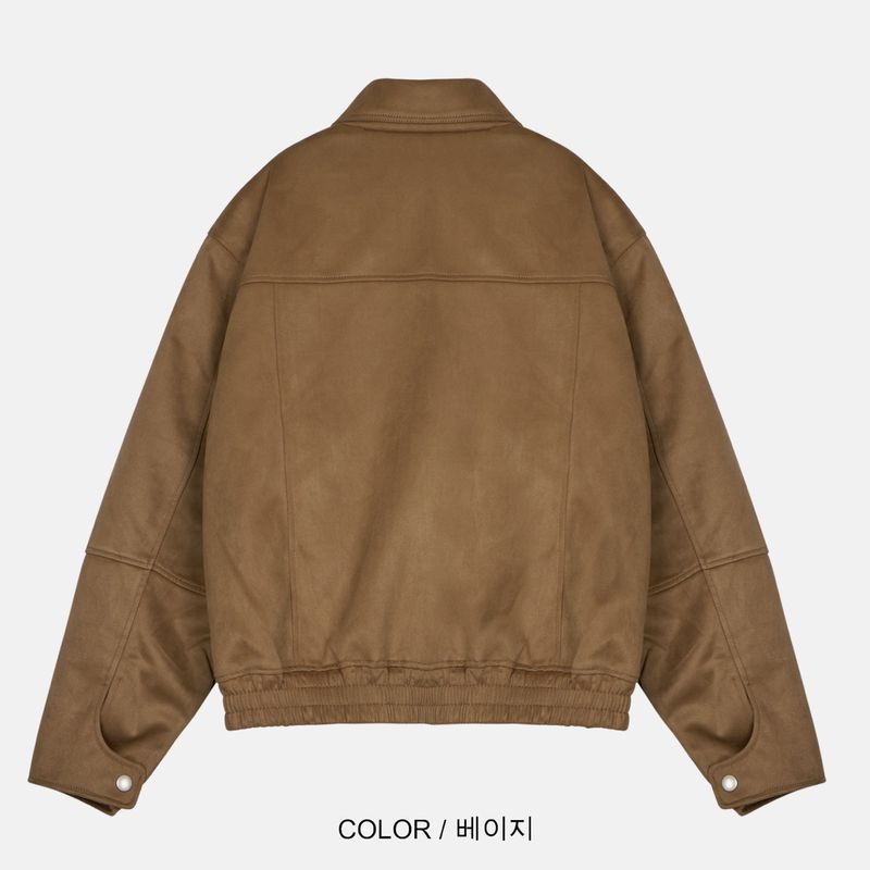 Shape Suede Jacket (4color)