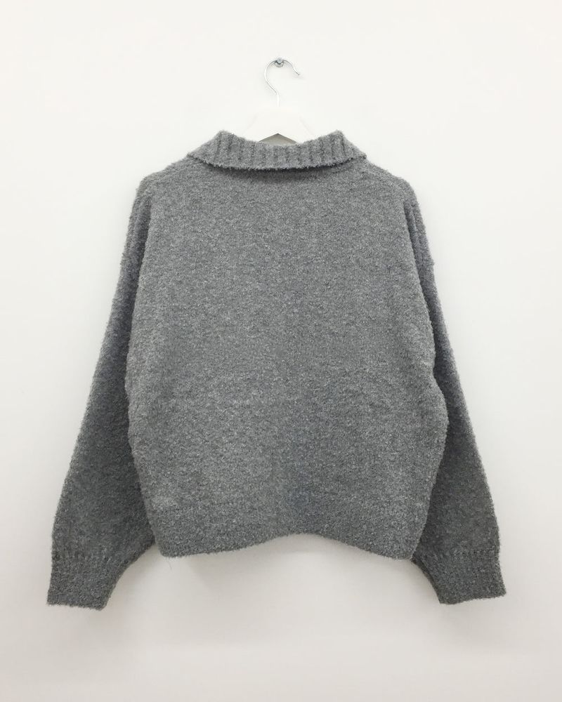ディーンブークレカラーカーディガン (4 Colors)