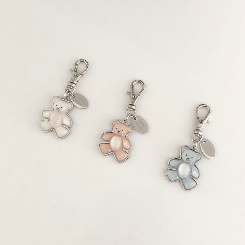 dust dusty（ダストダスティ）の「テディベアキーホルダー [3 color]（トイ/キーホルダー）」