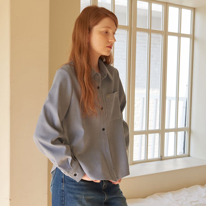 CORCA（コルカ）の「Logo Ring Shirt Blue（Tops）」