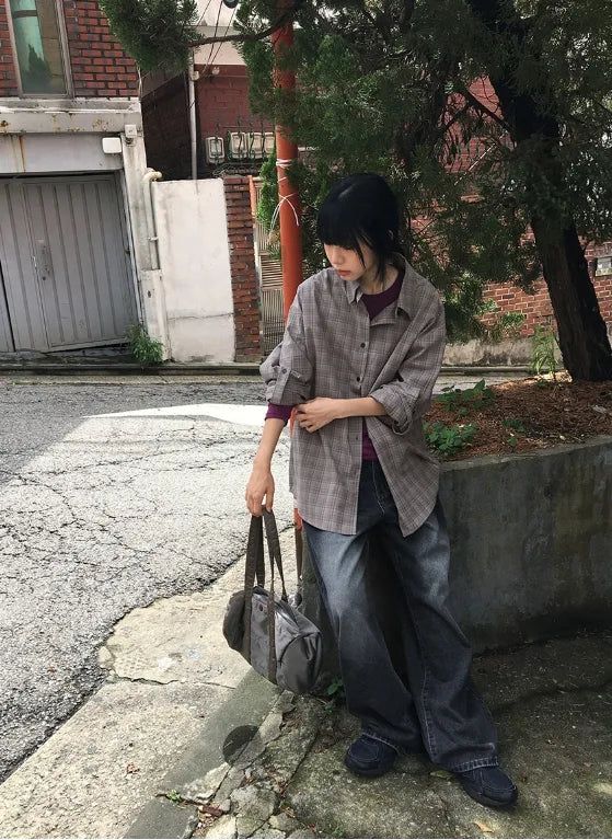 Sophis Obee Folding Wide Denim Pants
