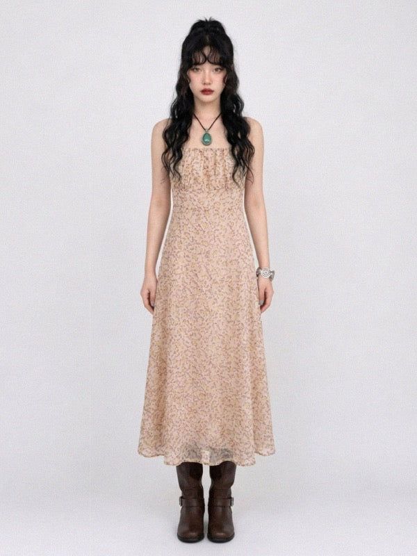 VIVIC（ビビク）の「BLOOMING GARDEN CHIFFON DRESS（Dresses）」
