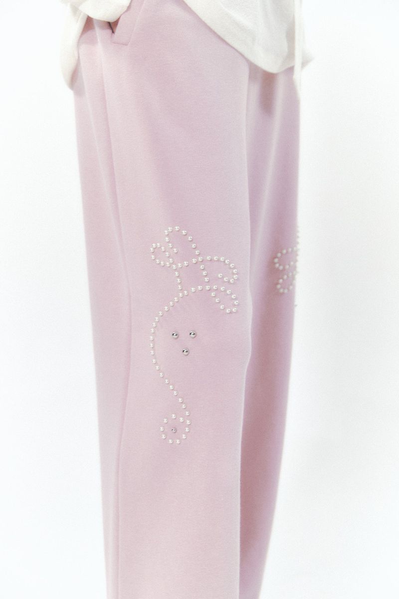 Pearl Track Pants Pink