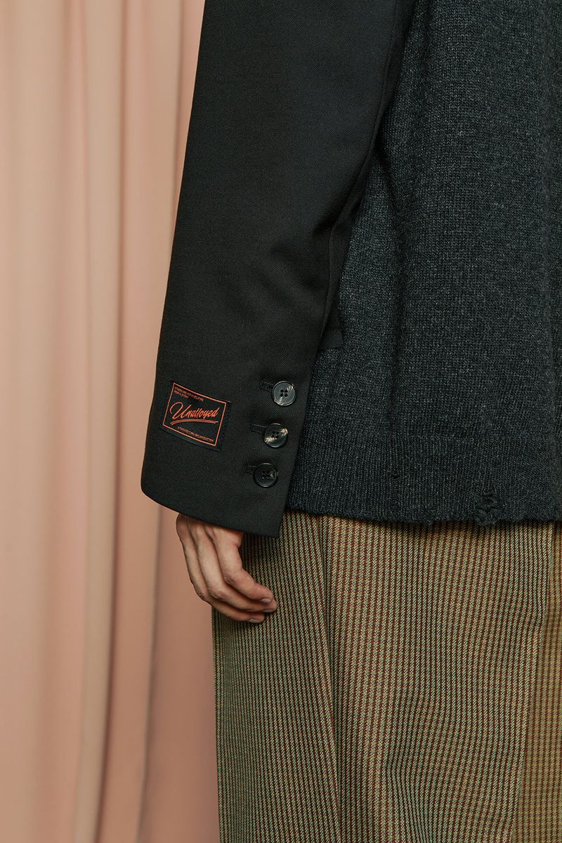 DOCKING KNIT JACKET / BLACK