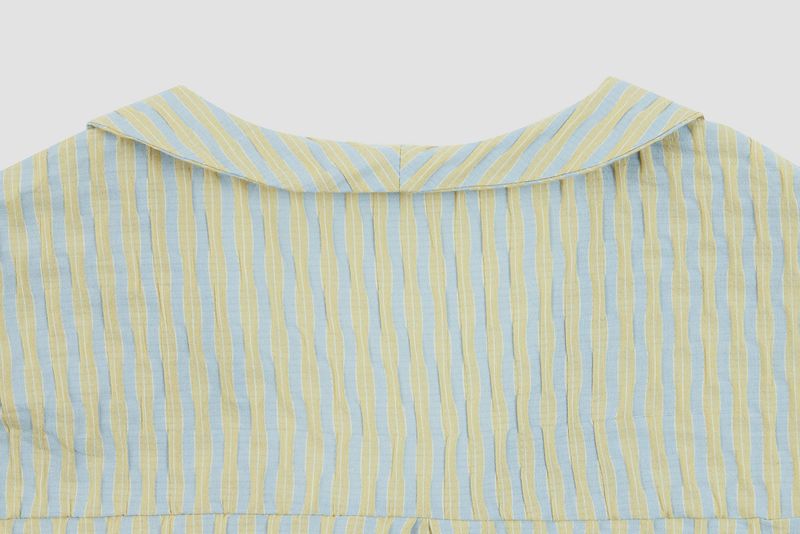 Stripe blouse / Blue