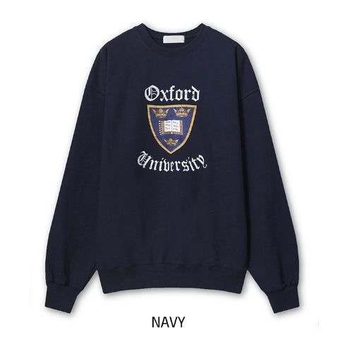 Oxford heavy pile sweatshirt