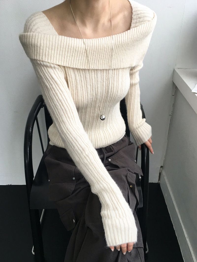 Unbalance golgi knit