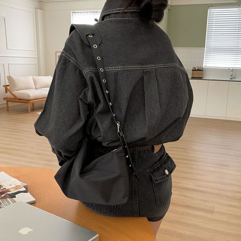 [2Type]Eyelet Shoulder & Cross Bag