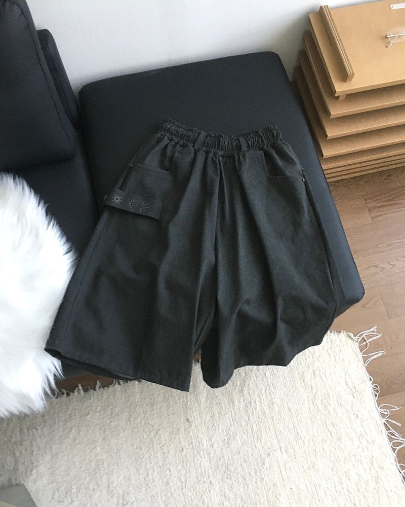 Solty Strap Bermuda Pants