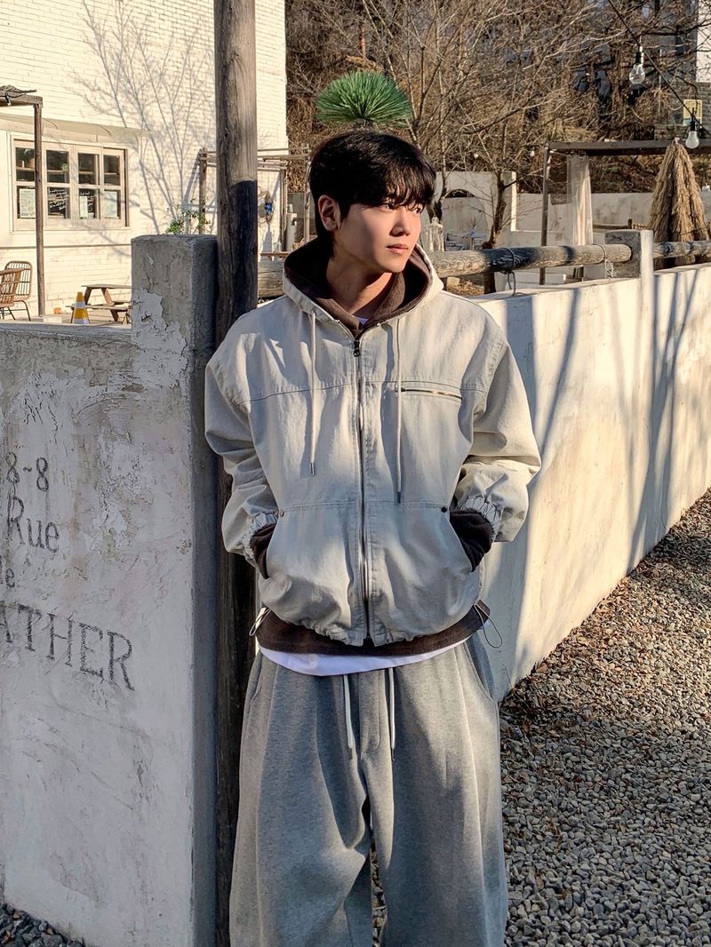 WHAT A LOOK（ワット ア ルック）の「モーデンウォーク ヴィンテージ フード付きジャンパー（ジャケット/アウター）」
